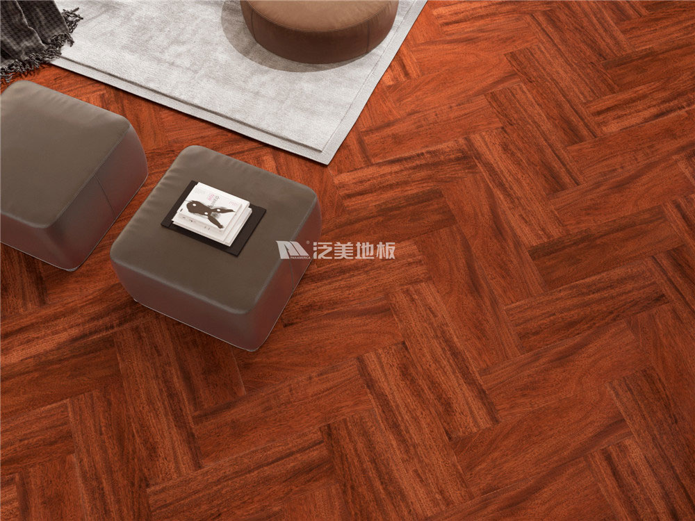 落腺豆T6人字拼地板